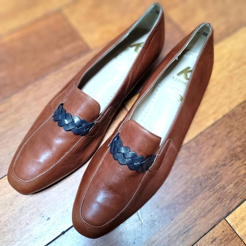 K Shoes Leather Moccasin
